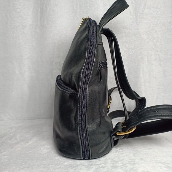 Tignanello Small vintage style leather backpack - Picture 5 of 10